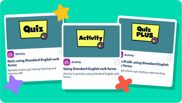example of pre-made quiz resources